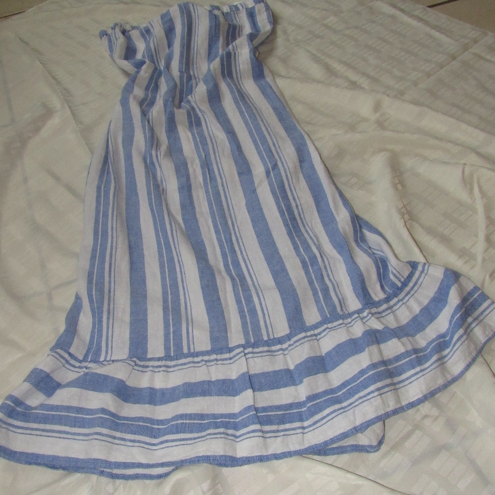 New York & Company midi striped dress